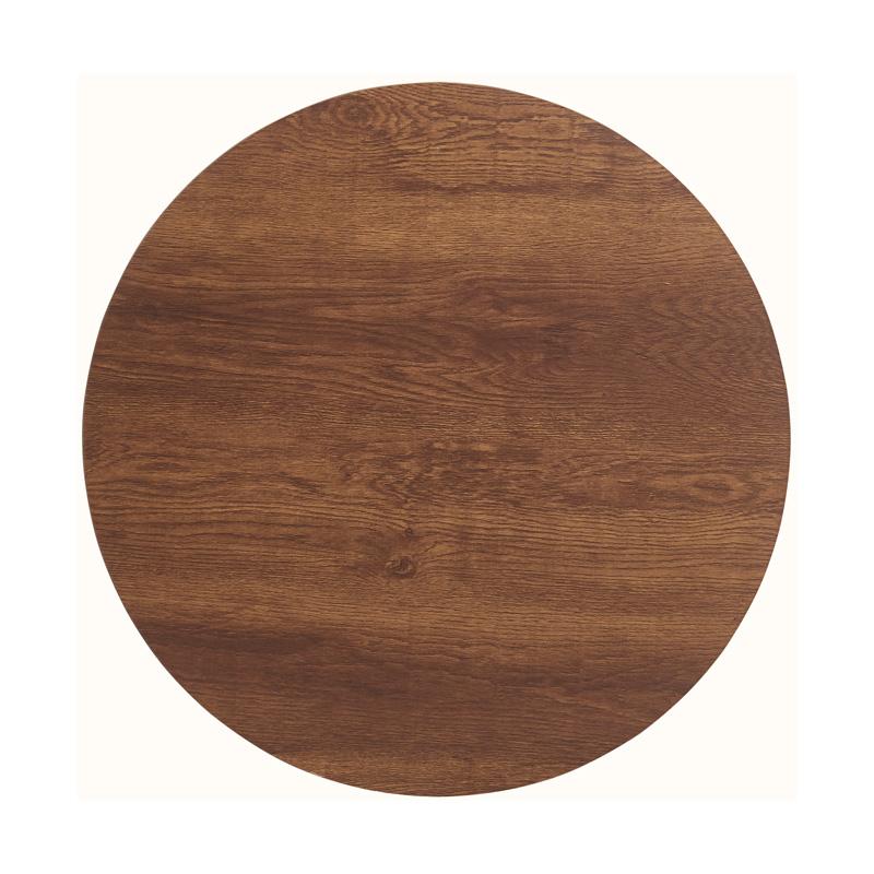 ΣΕΤ 2 ΒΟΗΘΗΤΙΚΑ ΤΡΑΠΕΖΑΚΙΑ FL6402 ΣΚΟΥΡΟ ΚΑΦΕ 45x45x50εκ & 50x50x60εκ - Image 3