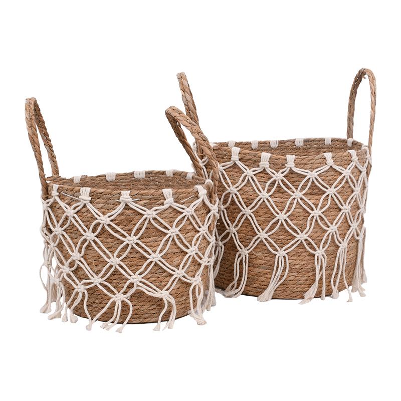 ΣΕΤ 2 ΚΑΣΠΩ FL220109 WOVEN ΜΠΕΖ ΧΡΩΜΑ 35x30εκ