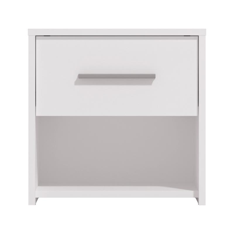 ΣΕΤ 2 ΚΟΜΟΔΙΝΑ GARONA 2NO1F ΛΕΥΚΟ ΧΡΩΜΑ 42x33x42εκ - Image 3