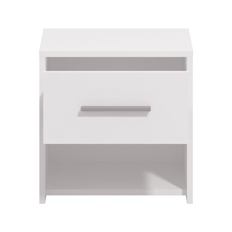 ΣΕΤ 2 ΚΟΜΟΔΙΝΑ GARONA 2NO1F ΛΕΥΚΟ ΧΡΩΜΑ 42x33x42εκ - Image 4