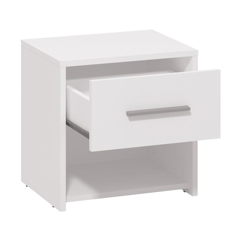 ΣΕΤ 2 ΚΟΜΟΔΙΝΑ GARONA 2NO1F ΛΕΥΚΟ ΧΡΩΜΑ 42x33x42εκ - Image 5