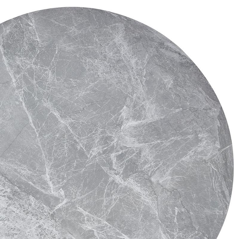 ΣΕΤ 2 ΤΡΑΠΕΖΑΚΙΑ ΣΑΛΟΝΙΟΥ 6052 ΓΚΡΙ ΧΡΩΜΑ ΔΙΑΜΕΤΡΟΣ 70+50εκ - Image 4