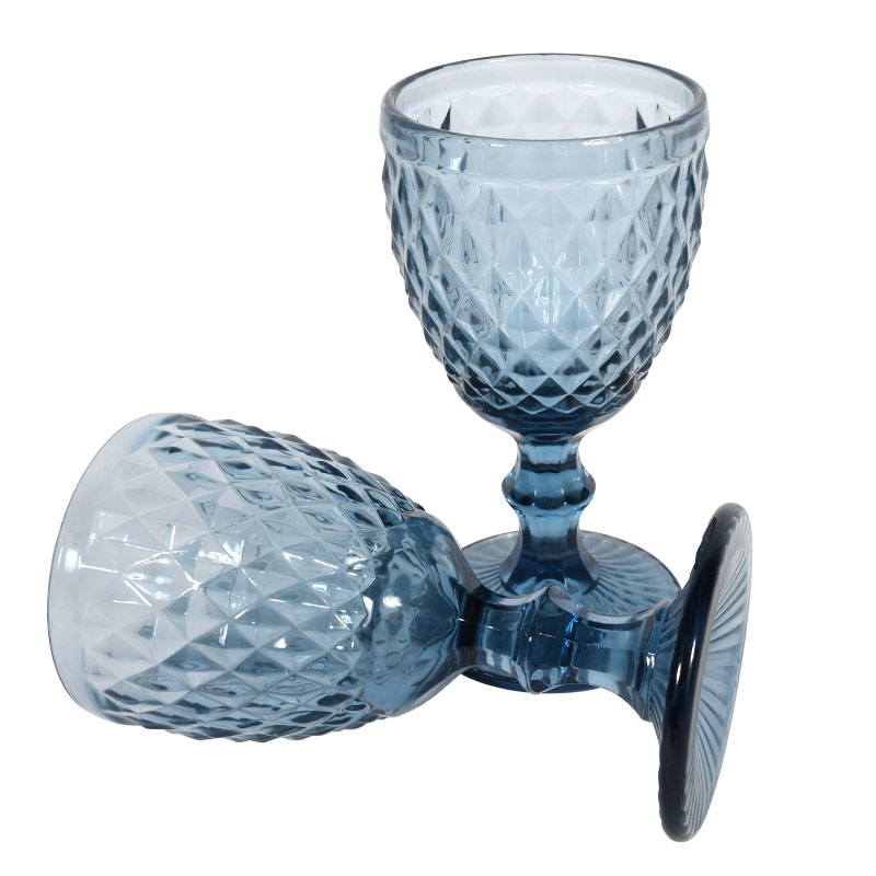 ΣΕΤ 6 ΓΥΑΛΙΝΑ ΠΟΤΗΡΙΑ ΚΡΑΣΙΟΥ ΜΠΛΕ