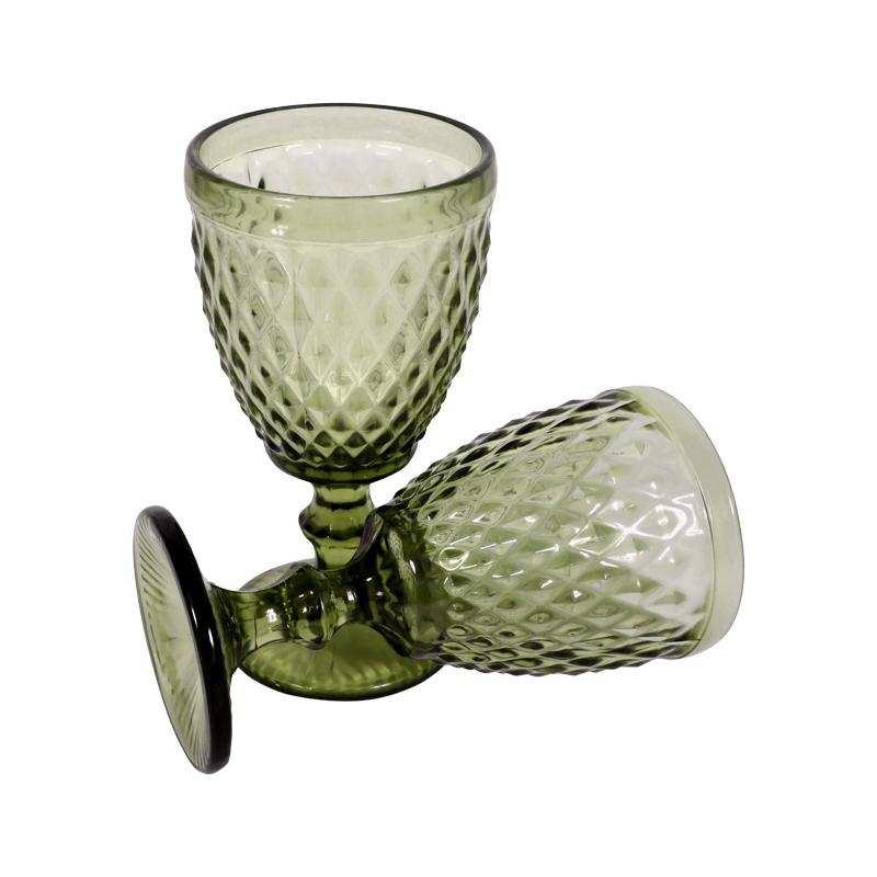 ΣΕΤ 6 ΓΥΑΛΙΝΑ ΠΟΤΗΡΙΑ ΝΕΡΟΥ ΠΡΑΣΙΝΑ