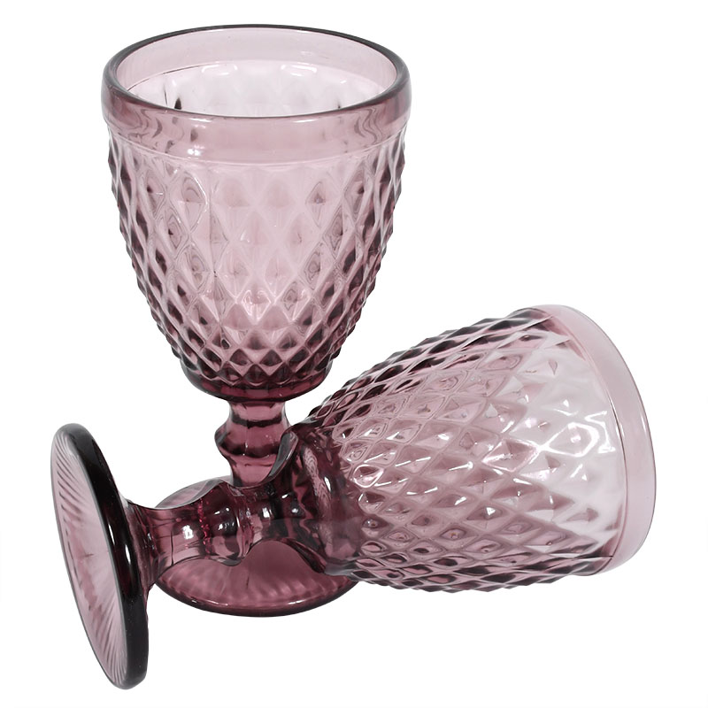 ΣΕΤ 6 ΓΥΑΛΙΝΑ ΠΟΤΗΡΙΑ ΝΕΡΟΥ ΡΟΖ