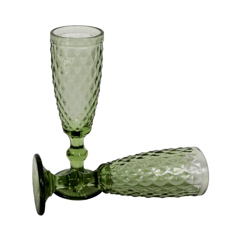 ΣΕΤ 6 ΓΥΑΛΙΝΑ ΠΟΤΗΡΙΑ ΣΑΜΠΑΝΙΑΣ ΠΡΑΣΙΝΑ