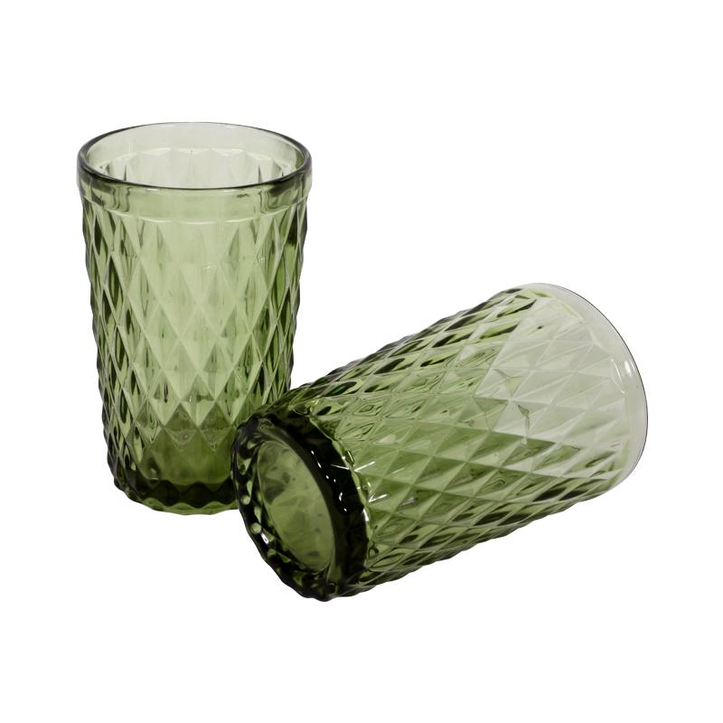 ΣΕΤ 6 ΓΥΑΛΙΝΑ ΠΟΤΗΡΙΑ ΣΩΛΗΝΑ ΠΡΑΣΙΝΑ