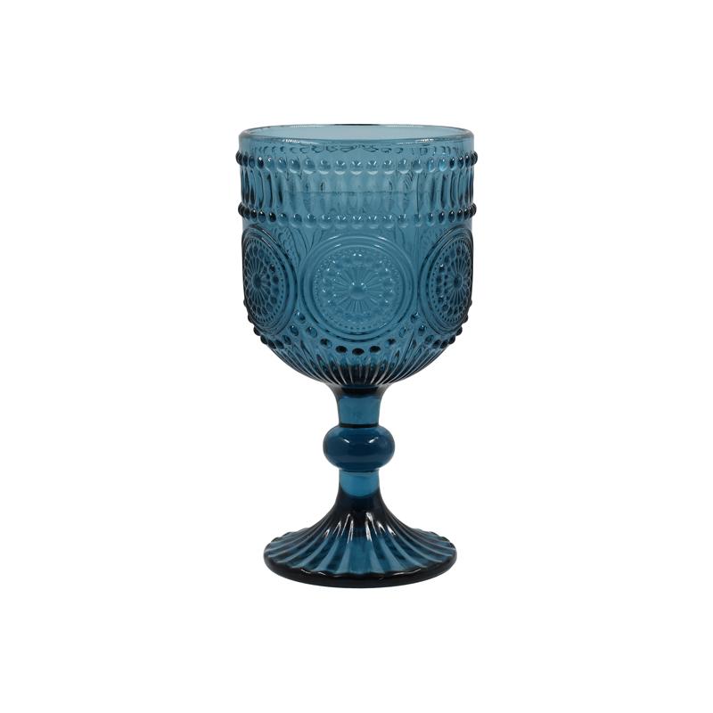 ΣΕΤ 6 ΤΕΜ ΠΟΤΗΡΙΑ FL09 ΜΠΛΕ ΧΡΩΜΑ 9x17εκ