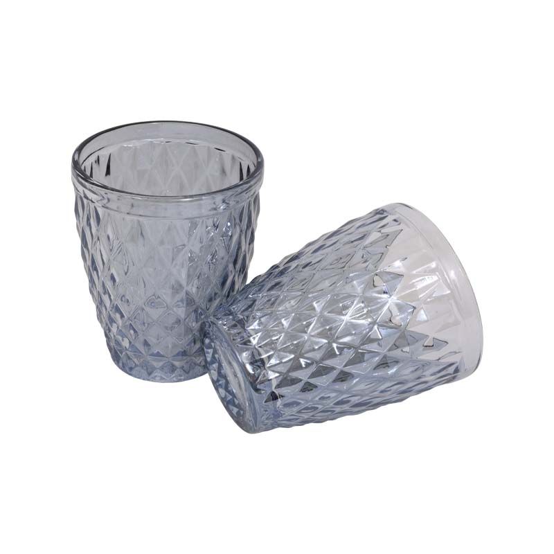 ΣΕΤ ΓΥΑΛΙΝΟ ΠΟΤΗΡΙ ΟΥΙΣΚΙ 6 ΤΜΧ Rhombus LUSTER IRIS