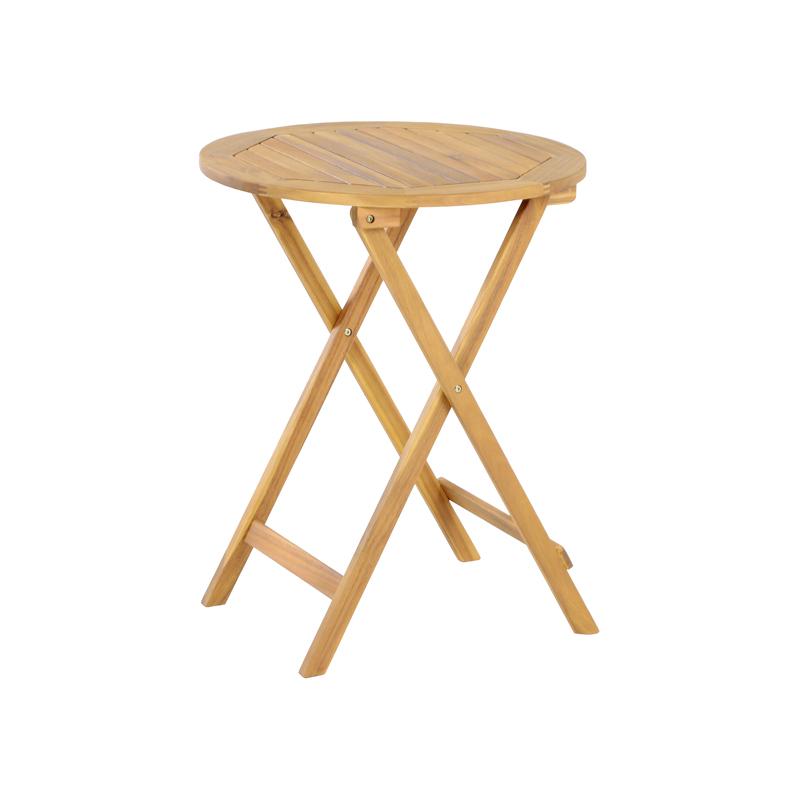 ΣΕΤ BISTRO 3 ΤΕΜ ΞΥΛΟ ΑΚΑΚΙΑΣ FL921 ΚΑΡΥΔΙ ΣΚΕΛΕΤΟΣ 60x60x75εκ - Image 7