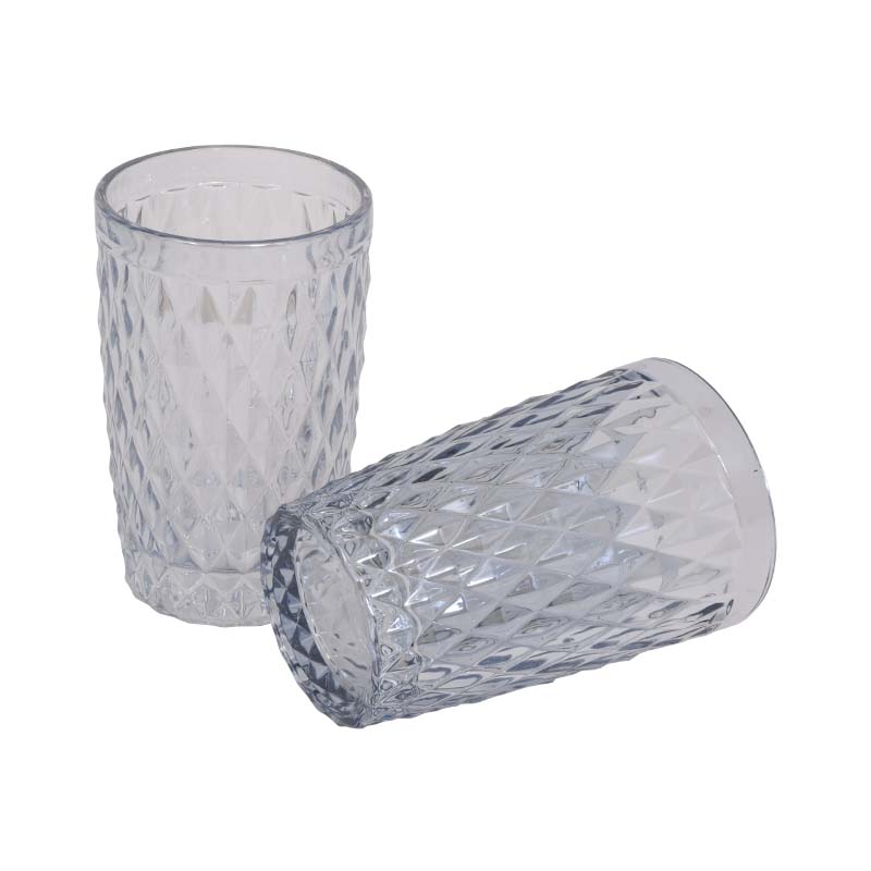 ΣΕΤ ΓΥΑΛΙΝΟ ΠΟΤΗΡΙ ΝΕΡΟΥ 6 ΤΜΧ Rhombus LUSTER IRIS