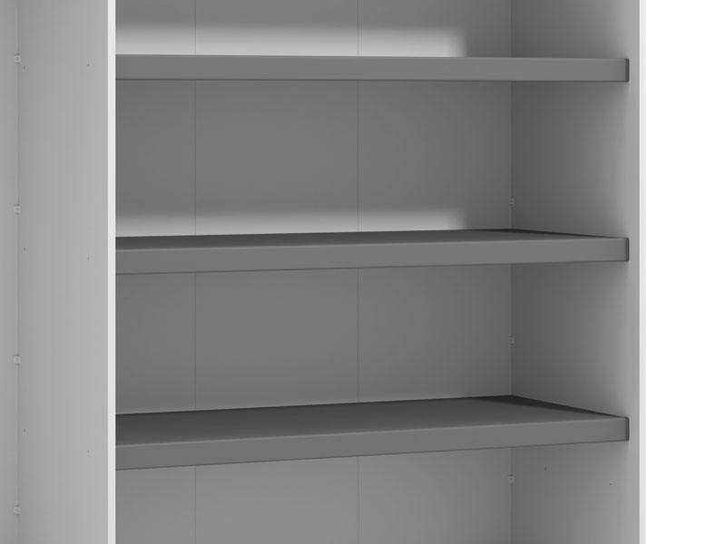 ΣΕΤ ΡΑΦΙΑ Pg3 - w245 ΓΚΡΙ ΧΡΩΜΑ 120x45x1,6εκ - Image 3