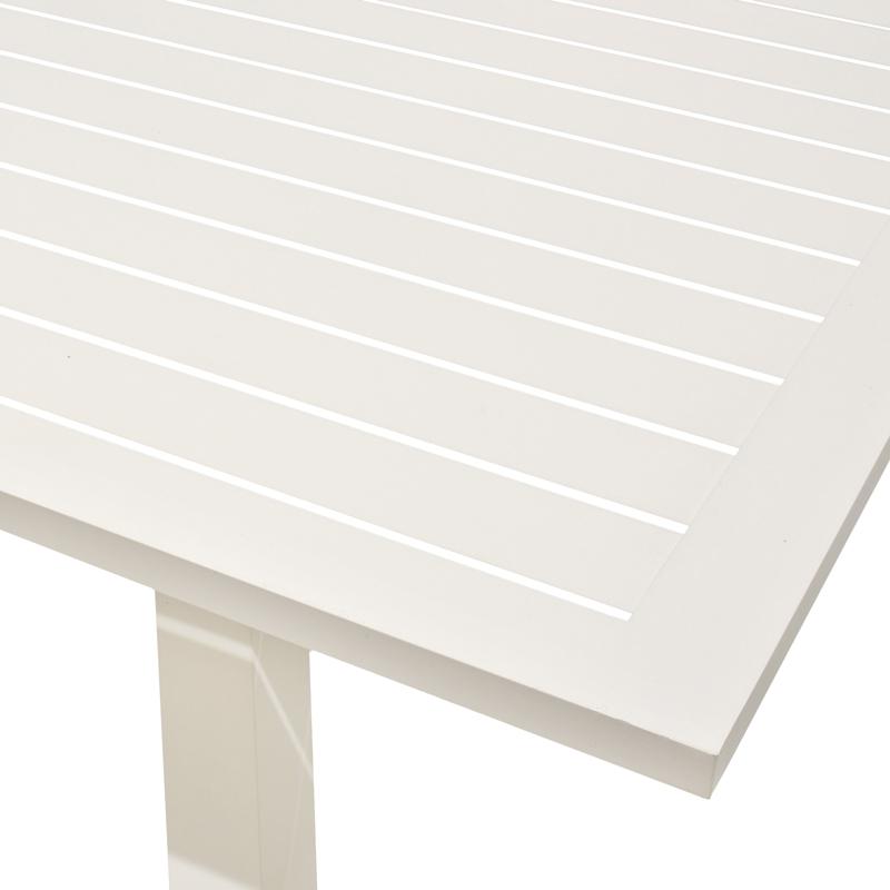 ΣΕΤ ΣΑΛΟΝΙ ΚΗΠΟΥ 4 ΤΕΜΑΧΙΩΝ Santiago ΛΕΥΚΟ ΧΡΩΜΑ 188x80x70εκ - Image 7