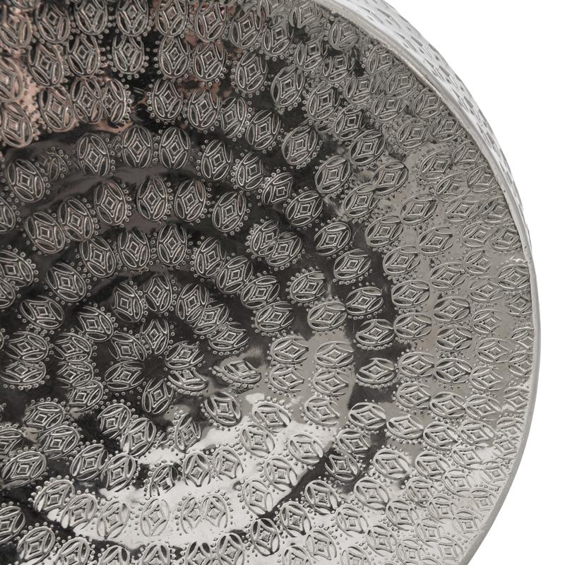 ΣΚΑΜΠΟ ΑΛΟΥΜΙΝΙΟΥ FL1071 ΑΣΗΜΙ ΧΡΩΜΑ 38x46εκ - Image 3