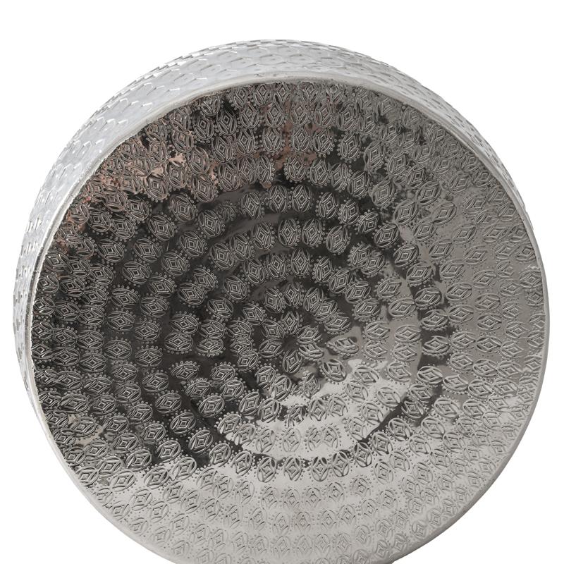 ΣΚΑΜΠΟ ΑΛΟΥΜΙΝΙΟΥ FL1071 ΑΣΗΜΙ ΧΡΩΜΑ 38x46εκ - Image 4