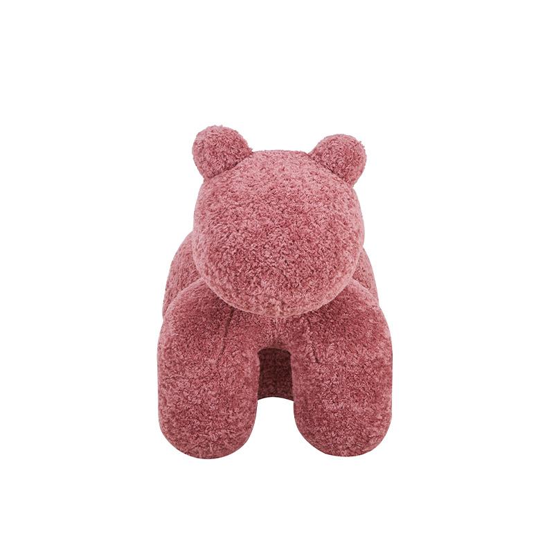 ΣΚΑΜΠΟ-ΠΟΥΦ Teddy ΡΟΖ ΧΡΩΜΑ 55x110x83εκ - Image 4