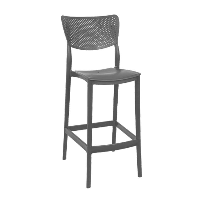 ΣΚΑΜΠΟ ΜΠΑΡ Bellini ΑΝΘΡΑΚΙ ΧΡΩΜΑ 44x53x112εκ