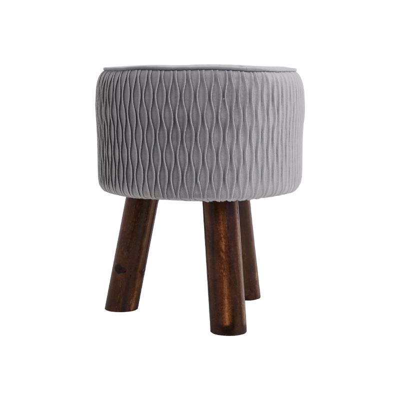 ΔΙΑΚΟΣΜΗΤΙΚΟ ΥΦΑΣΜΑΤΙΝΟ ΣΚΑΜΠΟ SV1/3RA ΓΚΡΙ 28x28x34εκ