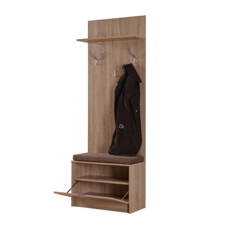 ΣΤΑΝΤ ΧΩΛ FLAMENCO SONOMA 67x35x192εκ fxtr - Image 4