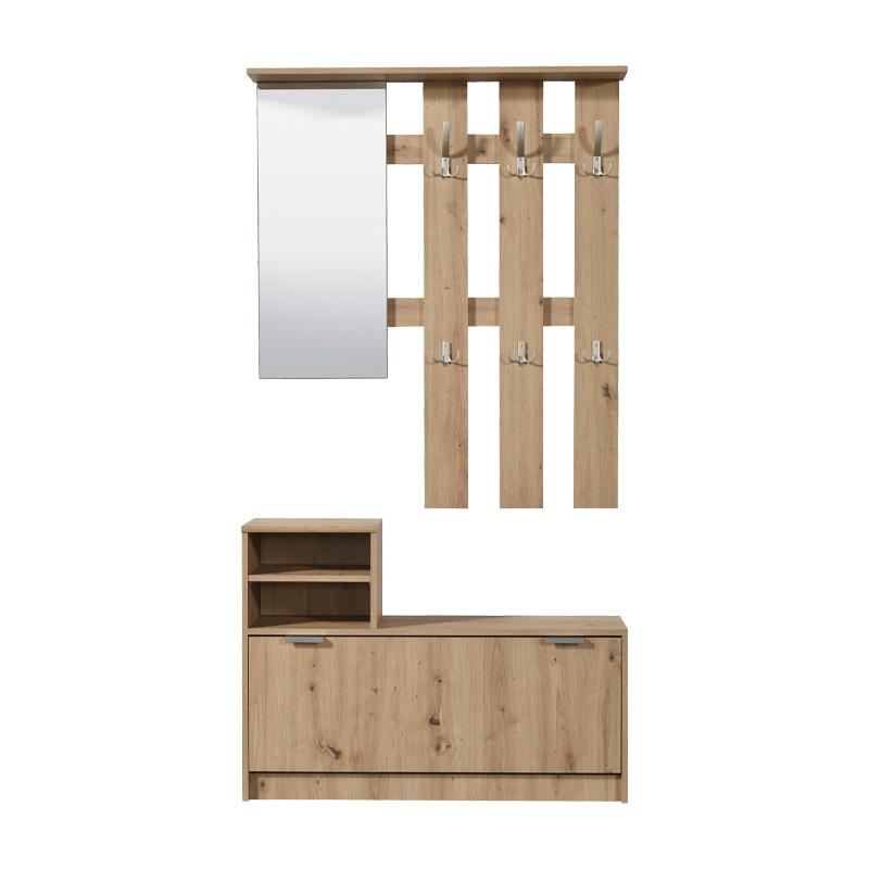 ΣΤΑΝΤ ΓΙΑ ΧΩΛ RAVENNA ARTISAN OAK 100x29x192εκ fxtr - Image 3