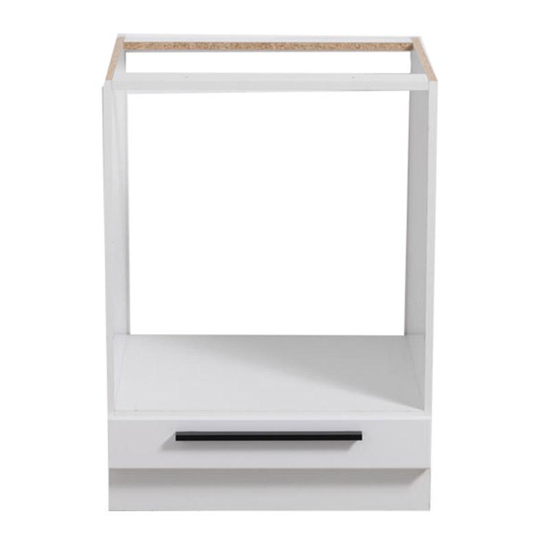 ΣΤΟΙΧΕΙΟ ΚΟΥΖΙΝΑΣ CLAUDIA D 60UP ΛΕΥΚΟ-ΛΕΥΚΗ ΛΑΚΑ 60x55x82εκ - Image 3