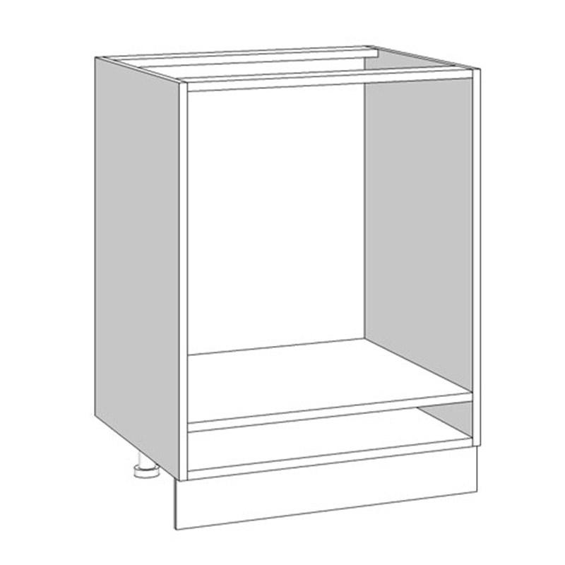 ΣΤΟΙΧΕΙΟ ΚΟΥΖΙΝΑΣ CLAUDIA D 60UP ΛΕΥΚΟ-ΛΕΥΚΗ ΛΑΚΑ 60x55x82εκ - Image 5