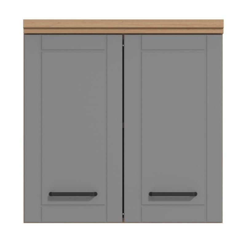 ΣΤΟΙΧΕΙΟ ΚΟΥΖΙΝΑΣ VALENCIA G60A ARTISAN-ΓΚΡΙ MAT FOIL 60x32x61εκ - Image 3