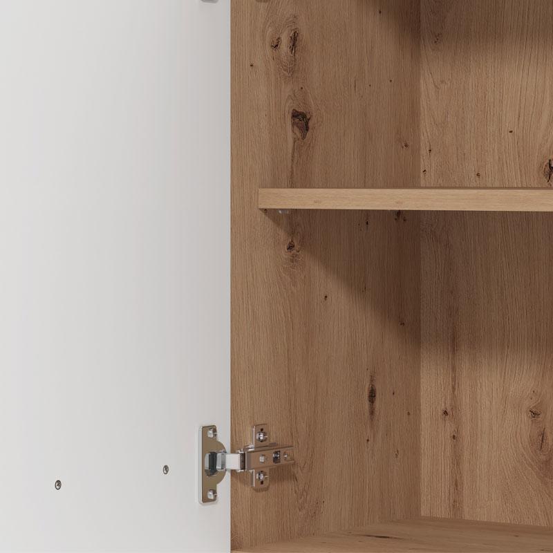 ΣΤΟΙΧΕΙΟ ΚΟΥΖΙΝΑΣ VALENCIA G60A ARTISAN-ΓΚΡΙ MAT FOIL 60x32x61εκ - Image 5