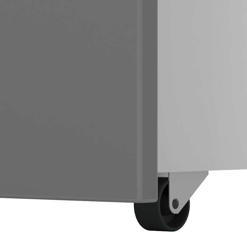 ΣΥΡΤΑΡΙ ΚΡΕΒΑΤΙΟΥ FK ΓΚΡΙ ΓΡΑΦΙΤΗΣ ΧΡΩΜΑ 199x83x26εκ - Image 4