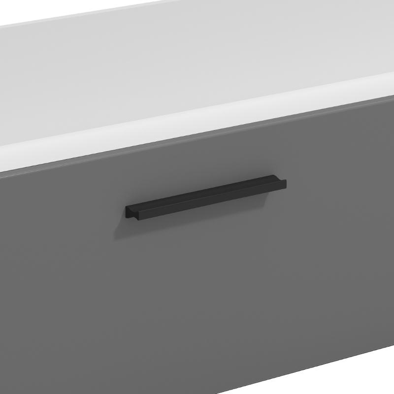 ΣΥΡΤΑΡΙ ΚΡΕΒΑΤΙΟΥ FK ΓΚΡΙ ΓΡΑΦΙΤΗΣ ΧΡΩΜΑ 199x83x26εκ - Image 5