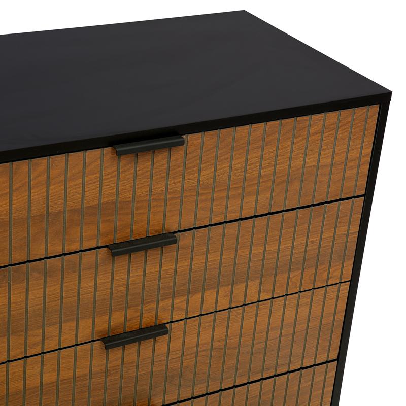 ΣΥΡΤΑΡΙΕΡΑ FL2405 ΜΑΥΡΟ-ΚΑΦΕ ΧΡΩΜΑ 80x40x90εκ - Image 4