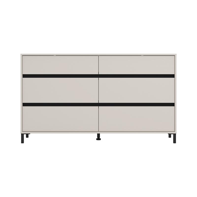 ΣΥΡΤΑΡΙΕΡΑ MARRON 157 6F CASHMERE/ΜΑΥΡΟ ΜΑΤΤ ΧΡΩΜΑ 157x40x90εκ - Image 4