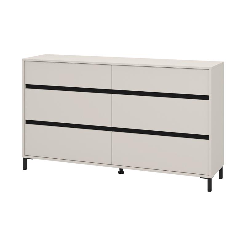 ΣΥΡΤΑΡΙΕΡΑ MARRON 157 6F CASHMERE/ΜΑΥΡΟ ΜΑΤΤ ΧΡΩΜΑ 157x40x90εκ - Image 6