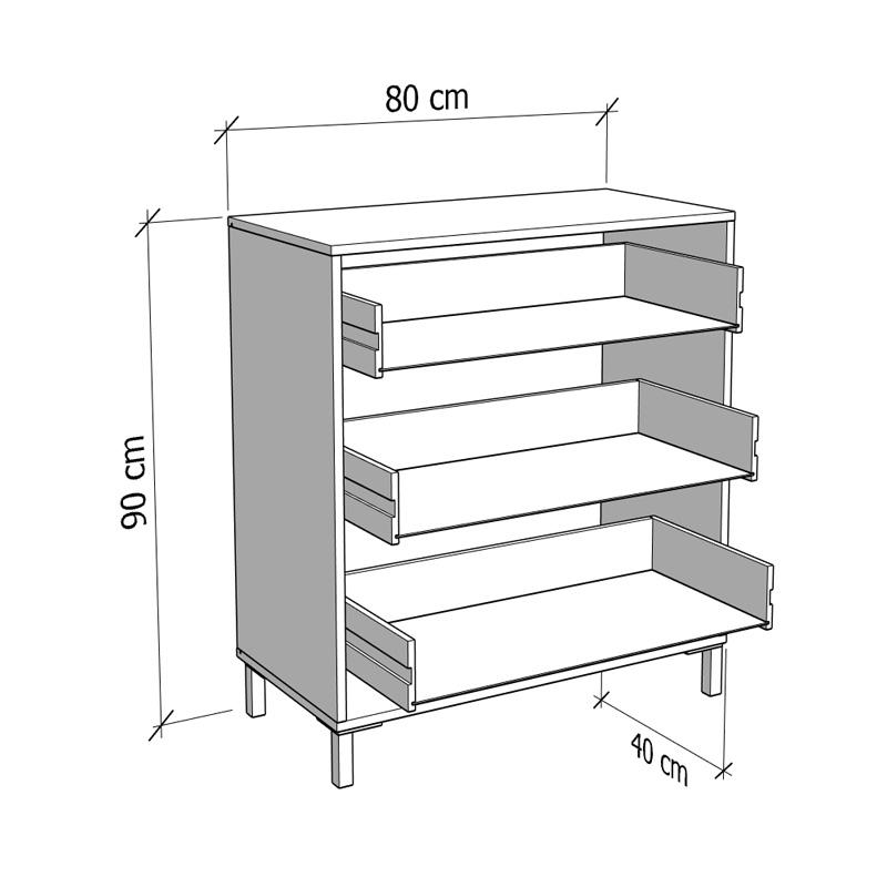 ΣΥΡΤΑΡΙΕΡΑ SALONA 80 3F CASHMERE ΧΡΩΜΑ 80x40x90εκ - Image 6