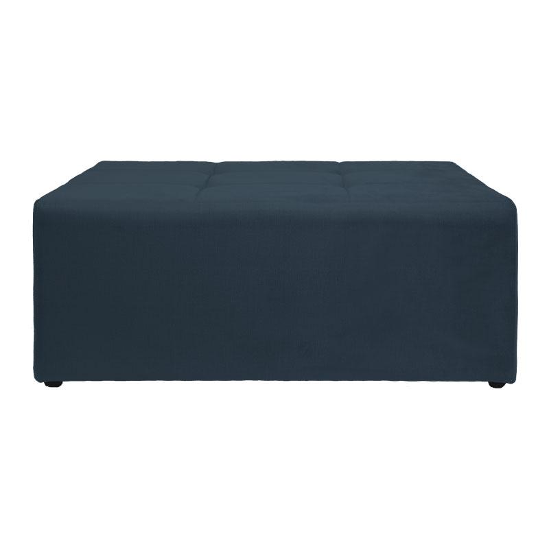 ΤΑΜΠΟΥΡΕ NEW OTTOMAN ΜΠΛΕ 100x50x40εκ