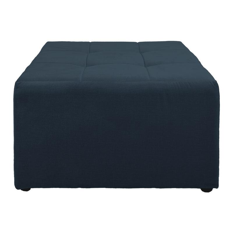 ΤΑΜΠΟΥΡΕ NEW OTTOMAN ΜΠΛΕ 70x70x40εκ