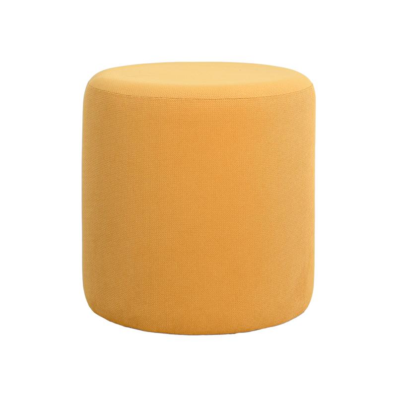 ΤΑΜΠΟΥΡΕ-ΣΚΑΜΠΟ ΣΤΡΟΓΓΥΛΟ Circlo ΚΙΤΡΙΝΟ ΧΡΩΜΑ 34x35εκ