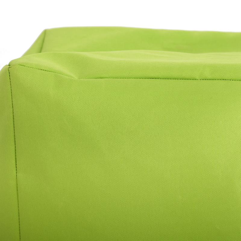 ΤΕΤΡΑΓΩΝΟ ΠΟΥΦ-ΣΚΑΜΠΟ Cube ΠΡΑΣΙΝΟ ΧΡΩΜΑ 40x40x40εκ - Image 3