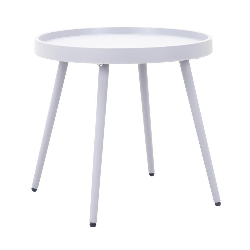 ΤΡΑΠΕΖΑΚΙ ΚΗΠΟΥ "Solin" ΑΠΟ ΠΟΛΥΠΡΟΠΥΛΕΝΙΟ (PP) ΛΕΥΚΟ ΧΡΩΜΑ 49x49x46εκ