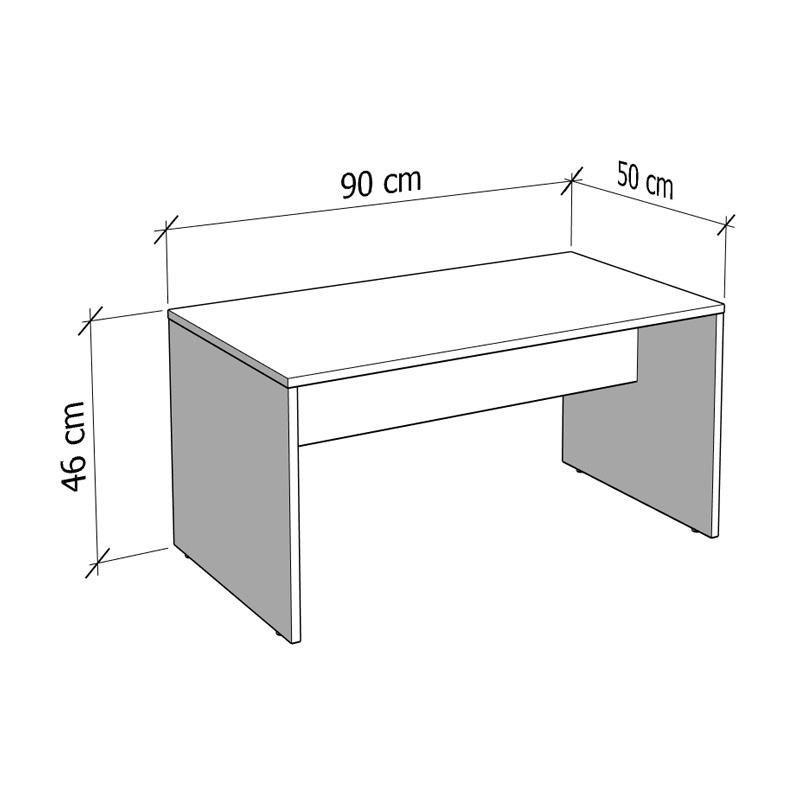 ΤΡΑΠΕΖΑΚΙ ΣΑΛΟΝΙΟΥ BOLTON ΛΕΥΚΟ ΧΡΩΜΑ 90x50x45εκ - Image 7