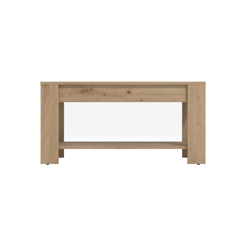 ΤΡΑΠΕΖΑΚΙ ΣΑΛΟΝΙΟΥ CLENT ARTISAN OAK ΧΡΩΜΑ 90x50x45εκ - Image 3