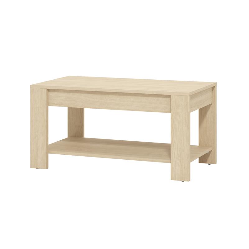 ΤΡΑΠΕΖΑΚΙ ΣΑΛΟΝΙΟΥ CLENT PORT OAK 90x50x46εκ - Image 3