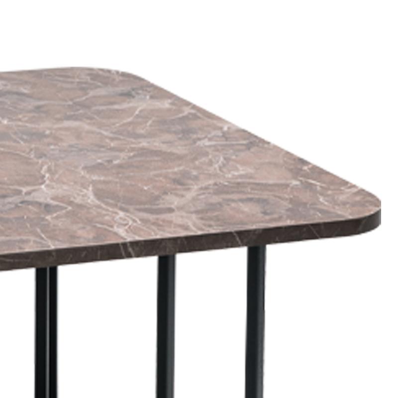 ΤΡΑΠΕΖΑΚΙ ΣΑΛΟΝΙΟΥ Diamond GREY MARBLE 115x68x45εκ - Image 3