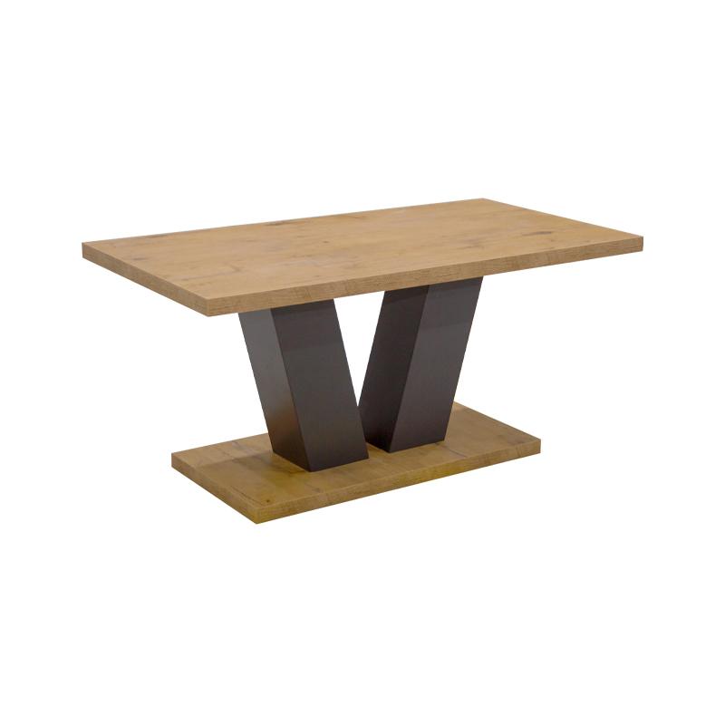 ΤΡΑΠΕΖΑΚΙ ΣΑΛΟΝΙΟΥ Veronica GOLDEN OAK 115x60x45εκ