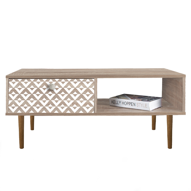 ΤΡΑΠΕΖΑΚΙ ΣΑΛΟΝΙΟΥ "Home" SONOMA 100x50x42.5εκ