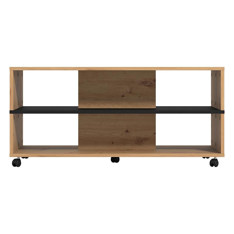 ΤΡΑΠΕΖΑΚΙ ΣΑΛΟΝΙΟΥ SAVIO ARTISAN-ΜΑΥΡΟ 101x55x48εκ - Image 3