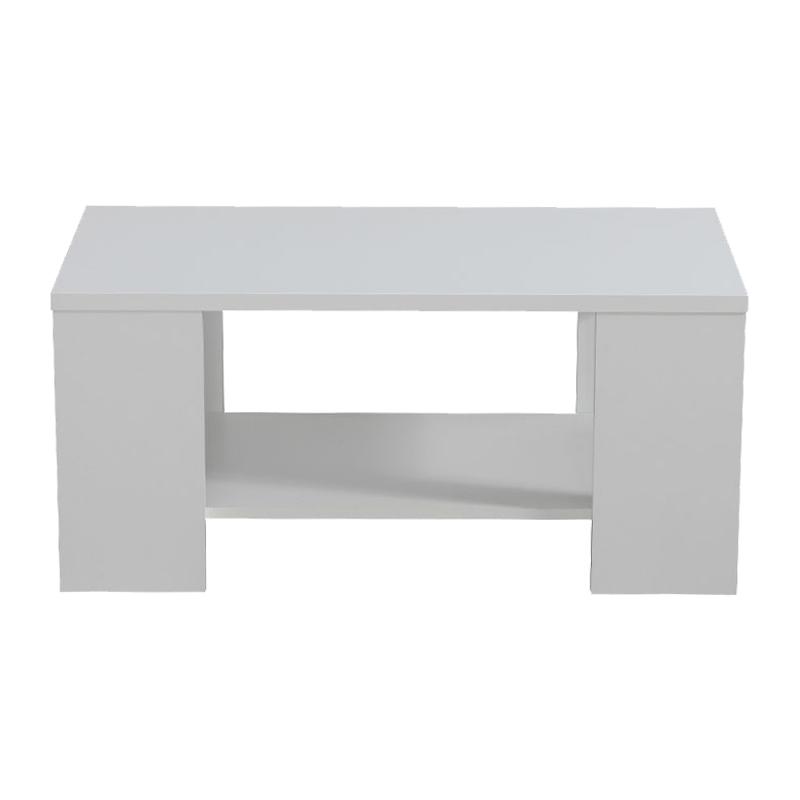 ΤΡΑΠΕΖΑΚΙ ΣΑΛΟΝΙΟΥ UNION ΛΕΥΚΟ 90x50x41εκ - Image 3