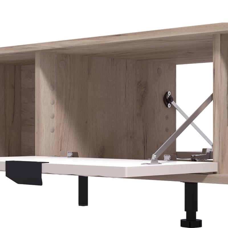 ΤΡΑΠΕΖΑΚΙ ΣΑΛΟΝΙΟΥ VANDEA GREY OAK-CASHMERE 121x55x42εκ - Image 6