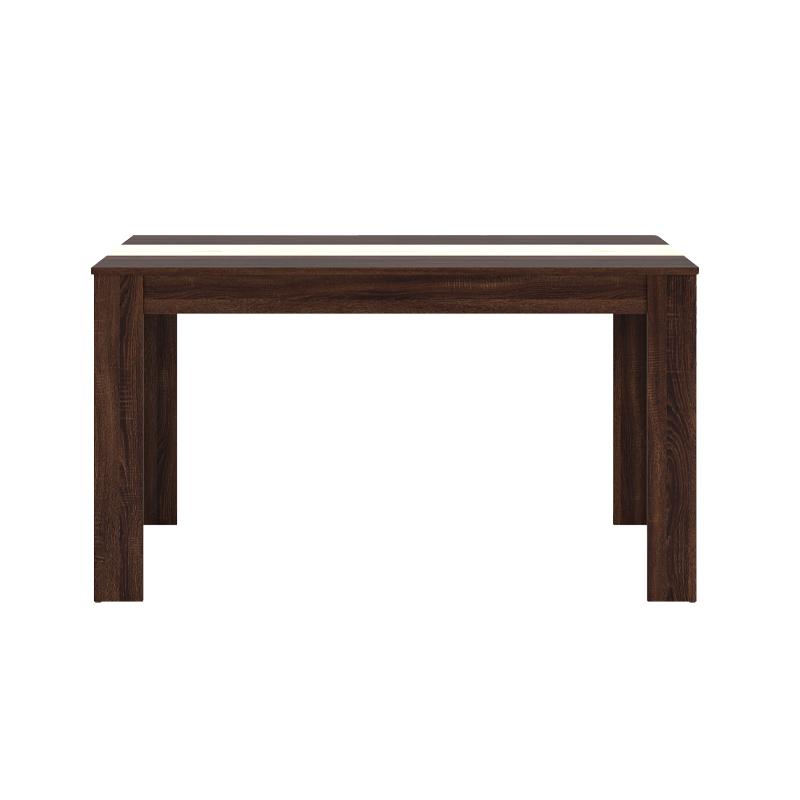 ΤΡΑΠΕΖΙ DOMUS DARK SONOMA/SONOMA 135x80.5x74.5εκ - Image 3