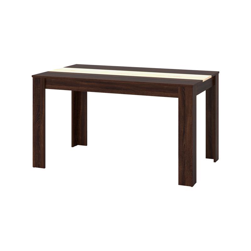 ΤΡΑΠΕΖΙ DOMUS DARK SONOMA/SONOMA 135x80.5x74.5εκ - Image 4